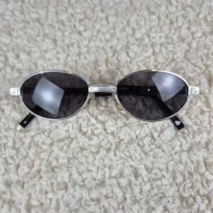 Vtg Brighton Shangai Express Metal Frame Oval Sunglasses SG523-140 handmade